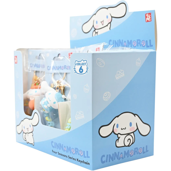 Фото - Брелок Hello Kitty 4 Сезоны Синаморол в соломенной шляпке (11574)