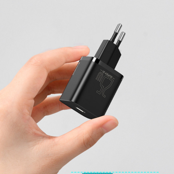 Фото - Сетевое зарядное устройство Baseus 1xUSB 25W USB-C (CCSP020101)