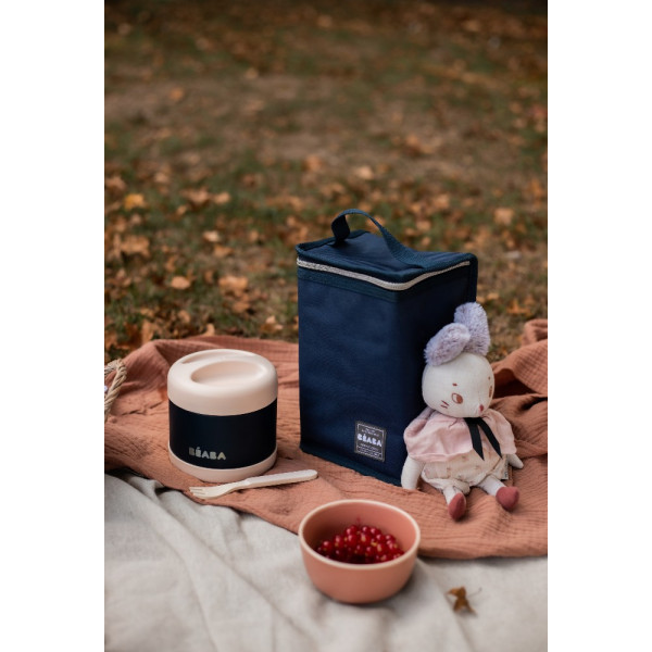 Фото - Термос для продуктов Beaba 500 мл Pink/Blue (912910)