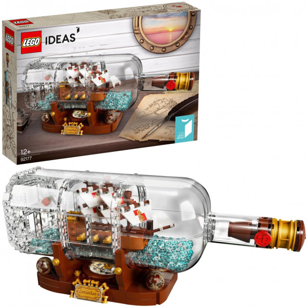 Фото - Конструктор LEGO Ideas Корабль в бутылке (92177)