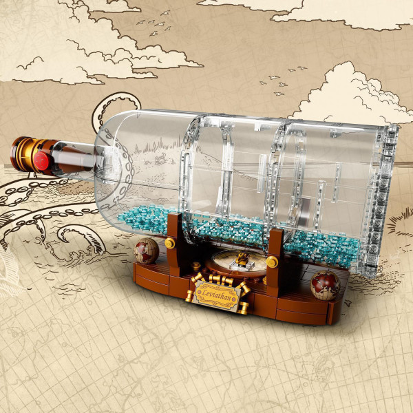 Фото - Конструктор LEGO Ideas Корабль в бутылке (92177)