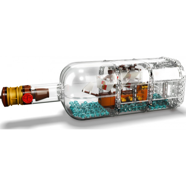 Фото - Конструктор LEGO Ideas Корабль в бутылке (92177)