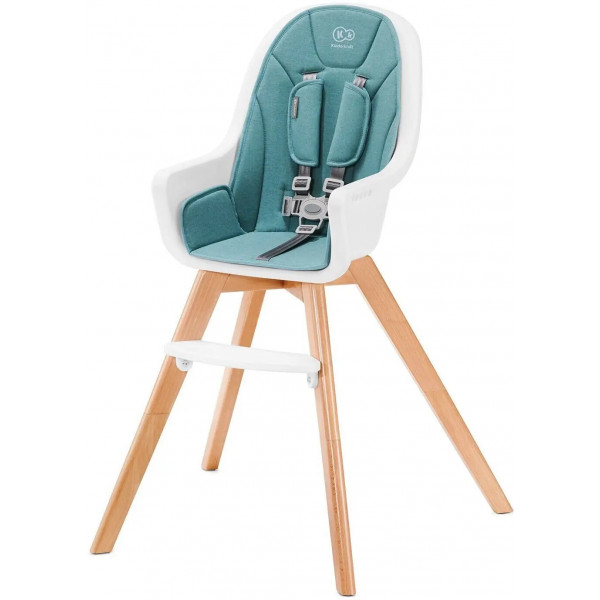 Фото - Стульчик для кормления классический Kinderkraft Tixi Turquoise (KKKTIXITRQ0000)