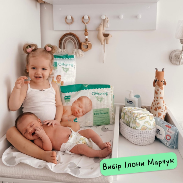 Фото - Одноразовые подгузники Offspring размер S 3-6 кг 48 шт. Сказочный мир (DP-OI-FAT-S48P-FRT)