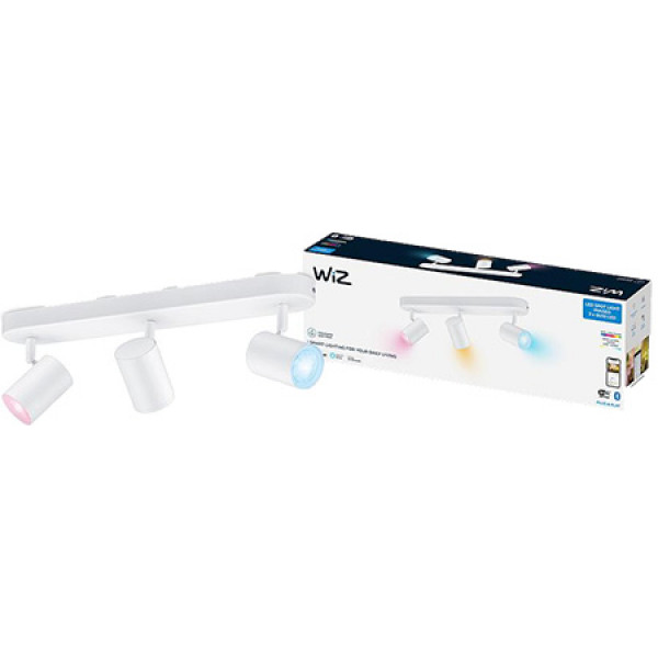 Фото - Светодиодный светильник WiZ IMAGEO Spots 3x5W 2200-6500K RGB Wi-Fi White (929002658901)
