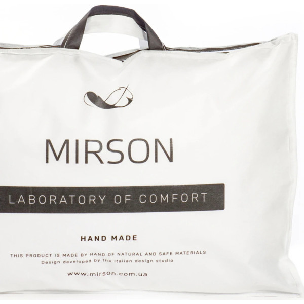 Фото - Подушка стандартная MirSon бамбуковая Royal Pear 0414 средняя 60х60 см (2200000041500)