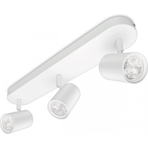 Фото - Светодиодный светильник WiZ IMAGEO Spots 3x5W 2200-6500K RGB Wi-Fi White (929002658901)