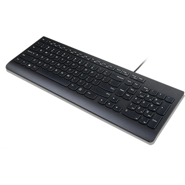 Фото - Клавиатура проводная Lenovo Essential Wired Keyboard UKR (4Y41R64634)