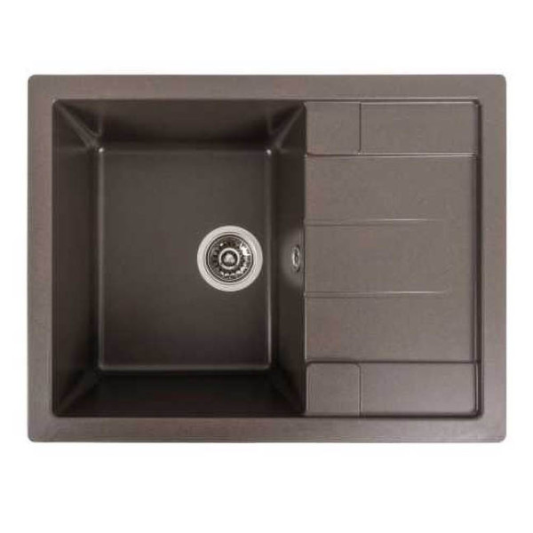 Фото - Мойка кухонная VALESO 6550 INTENSO матовая Темная скала