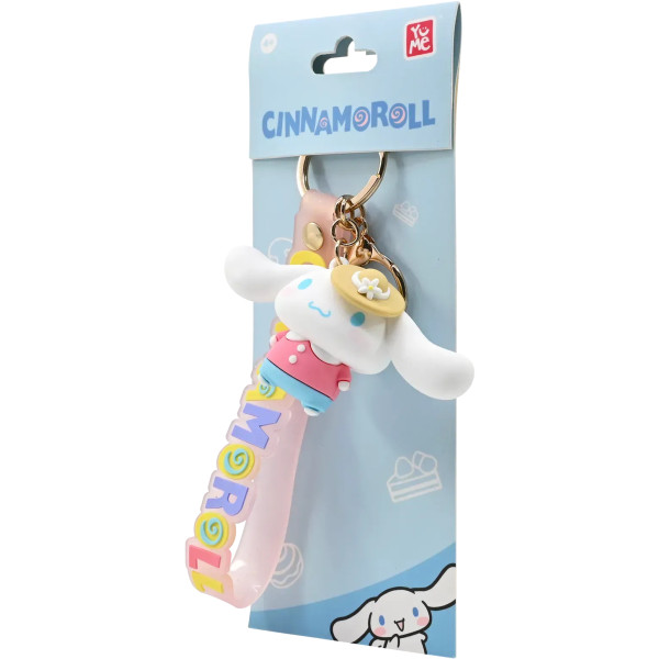 Фото - Брелок Hello Kitty 4 Сезоны Синаморол в соломенной шляпке (11574)