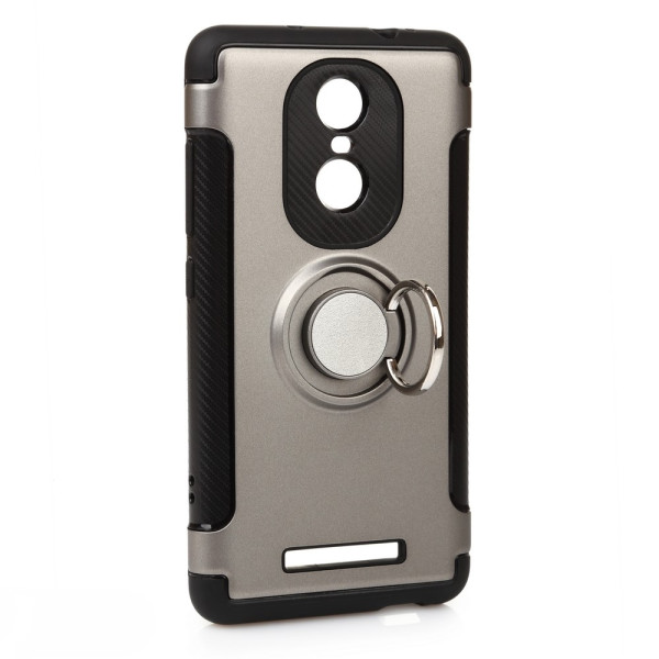 Фото - Чехол для смартфона BeCover Magnetic Ring Stand for Xiaomi Redmi Note 3 Gray (701918)