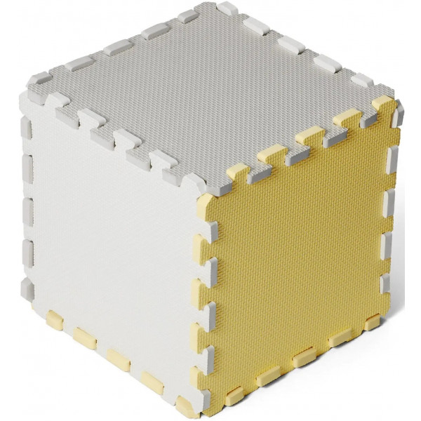 Фото - Коврик-пазл мягкий Kinderkraft Luno Yellow 30 шт. (KKMLUNOYEL0000)