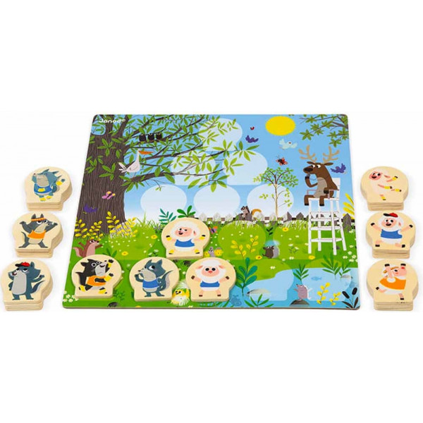 Фото - Настольная игра (5-7 лет) Janod Соревнования J02639