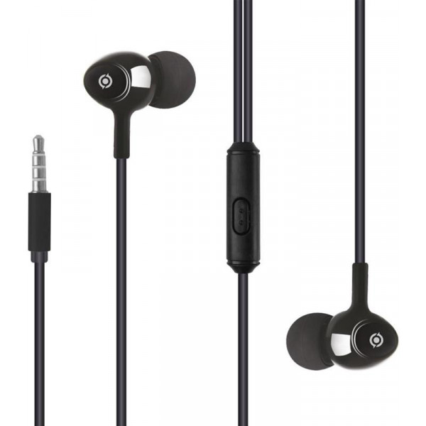 Фото - Наушники вкладыши проводные Piko EP-103BKM Black (1283126477799)