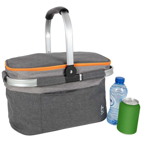 Фото - Сумка изотермическая Bo-camp Cooler Basket 20 Liters Grey (6702974)
