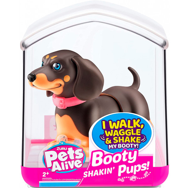 Фото - Интерактивная игрушка Pets & Robo Alive ИГРИВАЯ ТАКСА (9530SQ1-3)