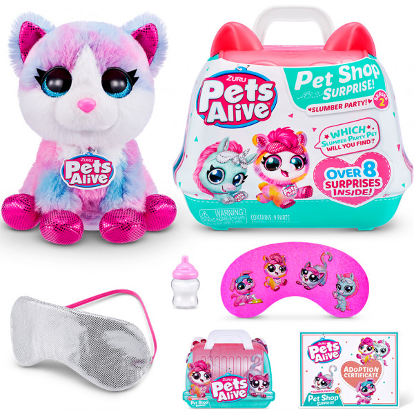 Фото - Интерактивная игрушка Pets & Robo Alive "Pet Shop Surprise" S2 - ПОВТОРЮШКА-СПЛЮШКА (9532)
