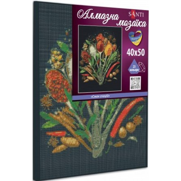 Фото - Алмазная живопись Santi Вкус специй 40х50 см (954718)