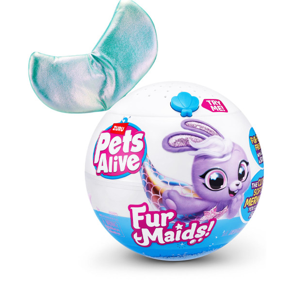 Фото - Интерактивная игрушка Pets & Robo Alive серии Furmaids S1 – ЩЕНОК ДАЗЗИ (9555D)