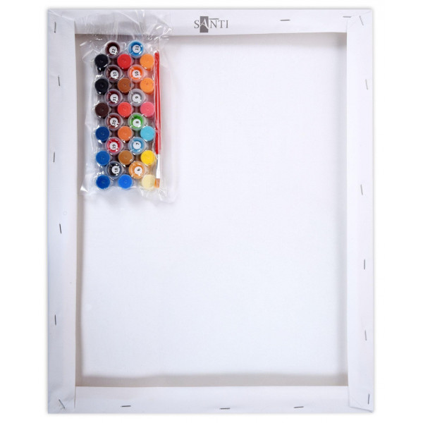 Фото - Картина по номерам Santi Лимонний дворик 40х50 см (955754)