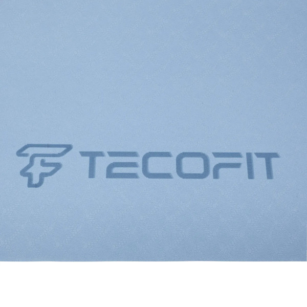 Фото - Коврик для йоги и фитнеса TECOFIT TPE Mat single color 183х61х0.6 см Blue (TOP18074471)