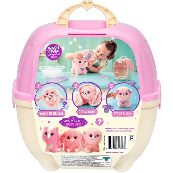 Фото - Мягкая игрушка-сюрприз Scruff a Luvs Лохматое превращение, пудровый (30326)