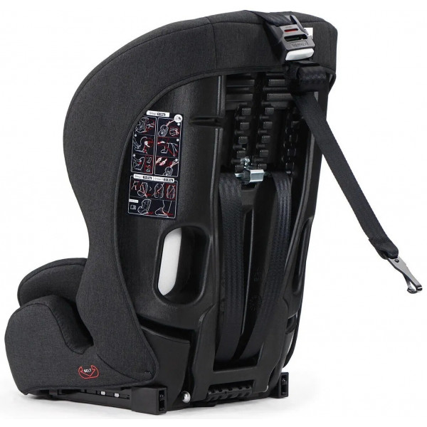 Фото - Автокресло Kinderkraft Safety Fix Black (KKFSAFEBLK0000)