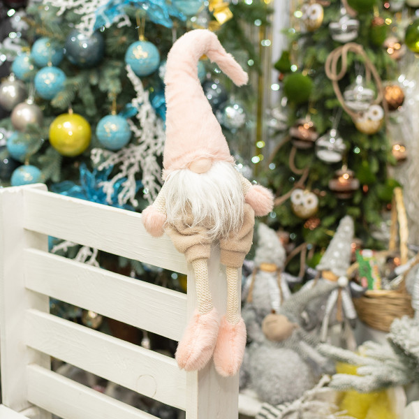 Фото - Декор New Year Гном YES! Fun №2 18х10х60 см Pink (973615)