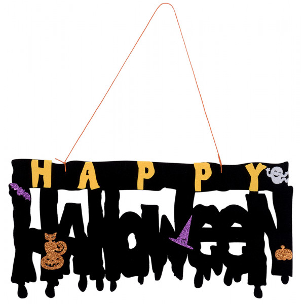 Фото - Декор Halloween YES! Fun Happy Halloween, 41 * 20 см, фетр (973704)