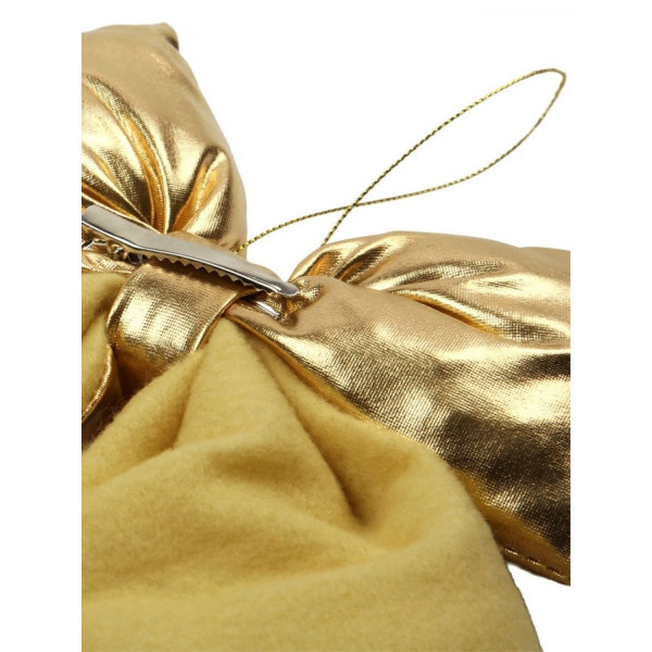 Фото - Декор New Year YES! Fun Бант 24x18 см золото (975082)