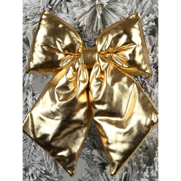 Фото - Декор New Year YES! Fun Бант 24x18 см золото (975082)