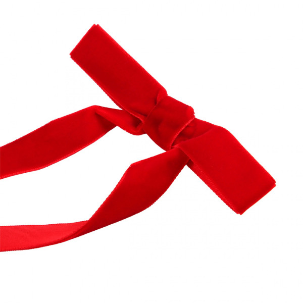 Фото - Декор New Year YES! Fun Банты 36x12 см бордо 5 шт. (975097)