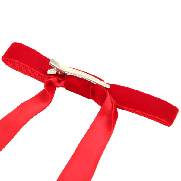 Фото - Декор New Year YES! Fun Банты 36x12 см бордо 5 шт. (975097)