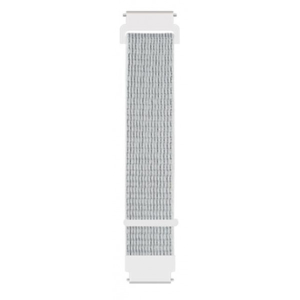 Фото - Ремешок для смарт-часов BeCover Nylon Style for Amazfit Stratos 1/2/2S/3/GTR 2/GTR 47mm/GTR Lite 47mm/Nexo/Pace White (705893)