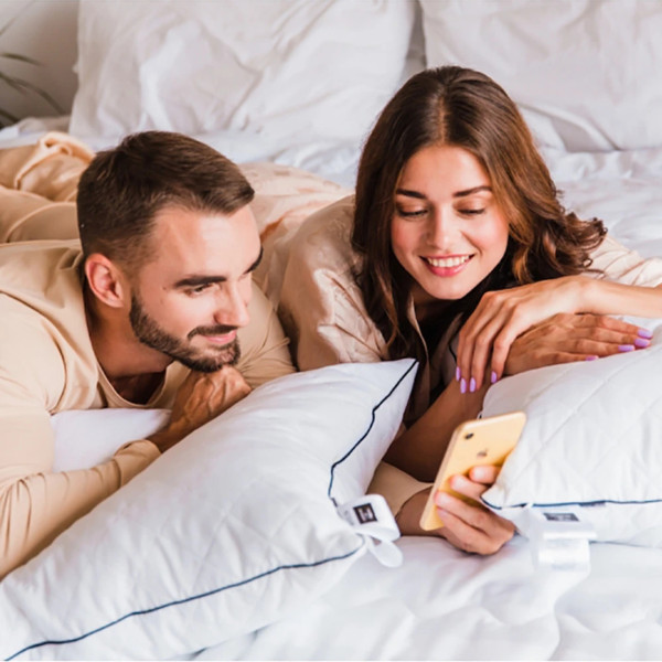 Фото - Подушка стандартная MirSon бамбуковая Royal Pear 0414 средняя 60х60 см (2200000041500)