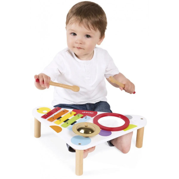 Фото - Ксилофон Janod Стол с ксилофоном (J07634)