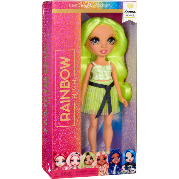Фото - Коллекционная кукла Rainbow High ОРР S2 – КАРМА (988687)