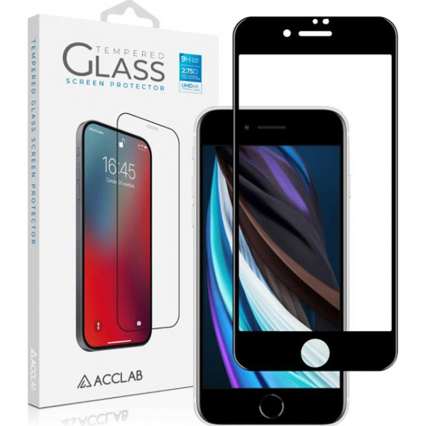 Фото - Защитное стекло для смартфона ACCLAB Full Glue for Apple iPhone SE 2020/8/7 Black (1283126508172) Фото - Защитное стекло для смартфона ACCLAB Full Glue for Apple iPhone SE 2020/8/7 Black (1283126508172)
