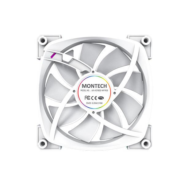 Фото - Корпусный вентилятор Montech AX120 PWM WHITE