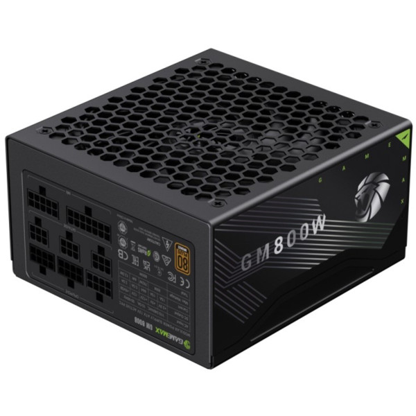 Фото - Блок питания для ПК Gamemax GM 800B Fully-modular New