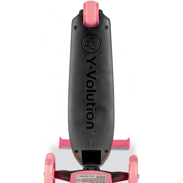 Фото - Трёхколёсный самокат YVolution YGlider Kiwi Розовый (Y101260)