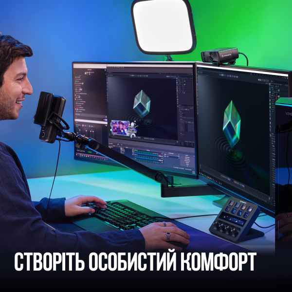 Фото - Пульт управления трансляцией Elgato Stream Deck + (10GBD9901)
