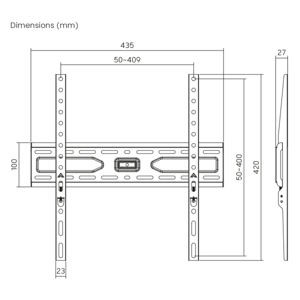 Фото - Крепление для телевизора Brateck KL36-44F