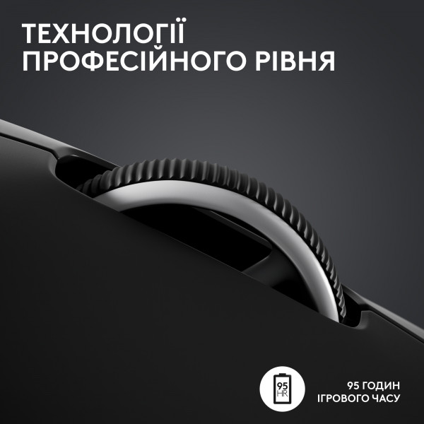 Фото - Уценка - Мышь беспроводная игровая Logitech G Pro X Superlight 2 LightSpeed Black (910-006630)
