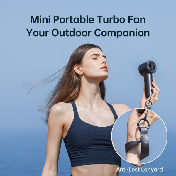 Фото - Вентилятор портативный Jisulife Handheld Fan Pro1 Grey