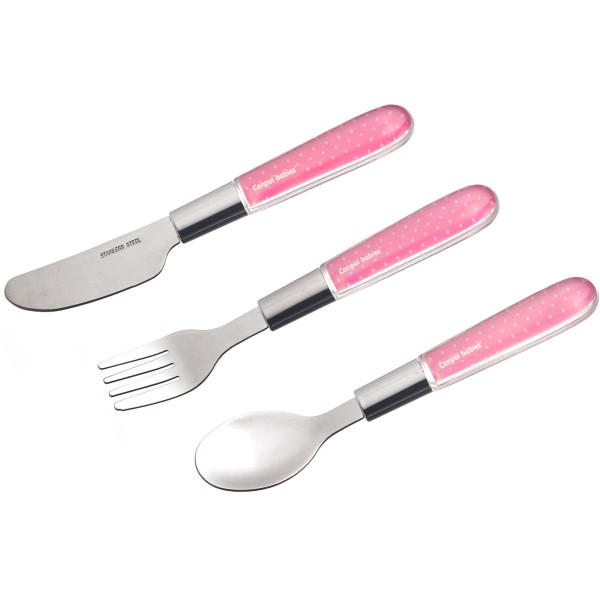 Фото - Набор детский 3 пр. Canpol babies розовый (9/477_pin)