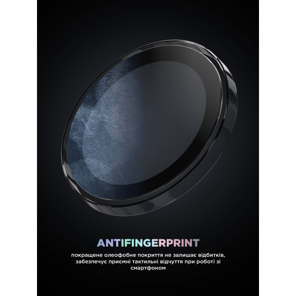 Фото - Защитное стекло для смартфона Armorstandart для камеры Supreme Black Icon for iPhone 15/15 Plus Clear (ARM76599)