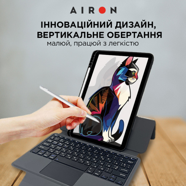 Фото - Чехол для планшета AIRON Premium for iPad Pro 11 2018/2020/2021 с интегрированной клавиатурой (4822352781096)