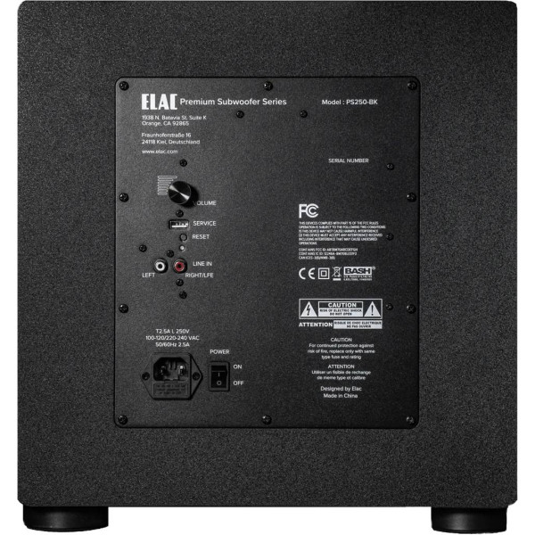 Фото - Сабвуфер Elac PS250-BK