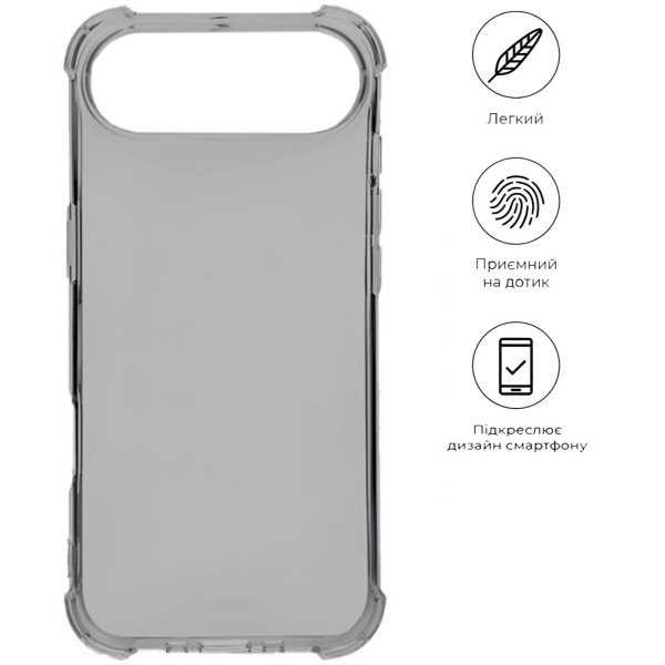 Фото - Чехол для смартфона BeCover for Apple iPhone 17 Air Grey (713796)